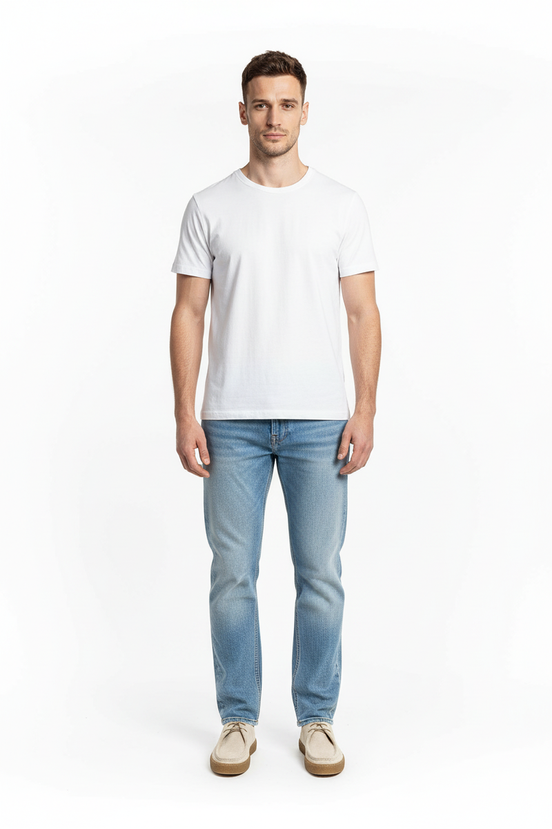 Verpackung des handgefertigten Casual Schuhs – hochwertiges Geschenkpapier und Markenlogo.