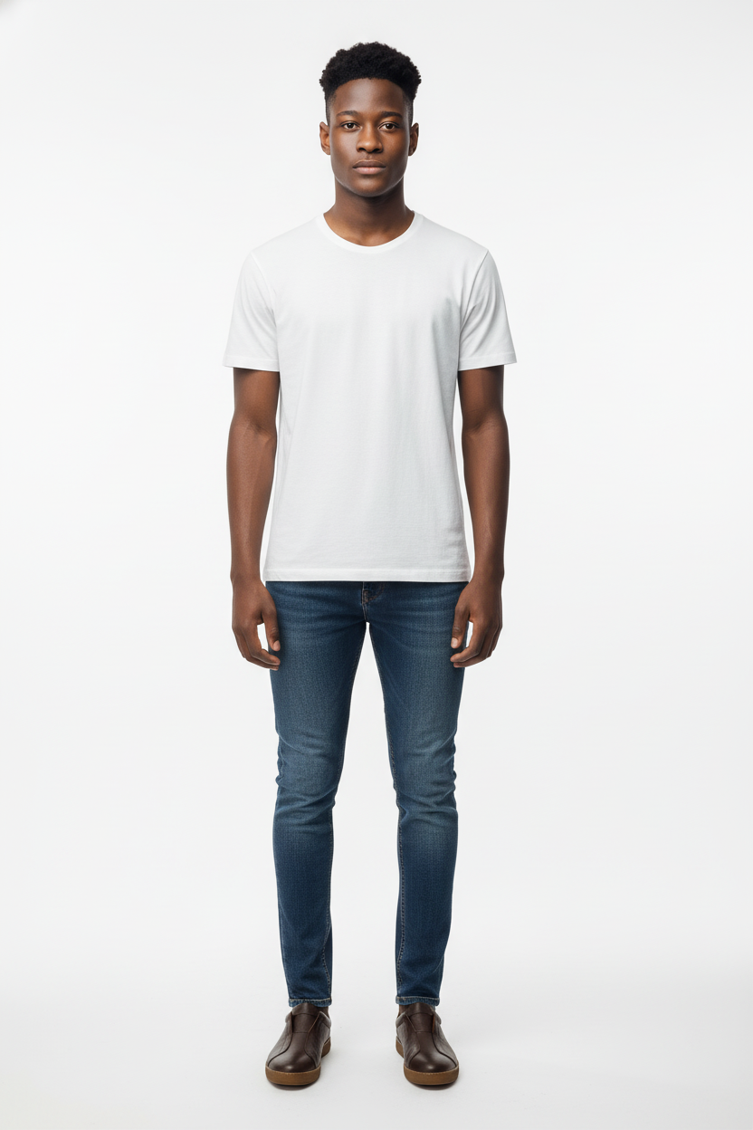Nahaufnahme des weichen Rindsleder-Obermaterials des Sneakers – feine Textur