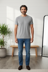 Nahaufnahme des Wildleder-Materials der Loafer – feine Textur und hochwertige Verarbeitung
