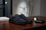 Schuhkarton mit dem Gianni & Armando Logo für Double Monk Schuhe