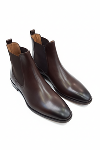 Gianni and Armando Lederstiefel Braun