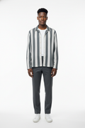 Chemise homme en tricot de coton coupe régulière – douce, stylée et confortable