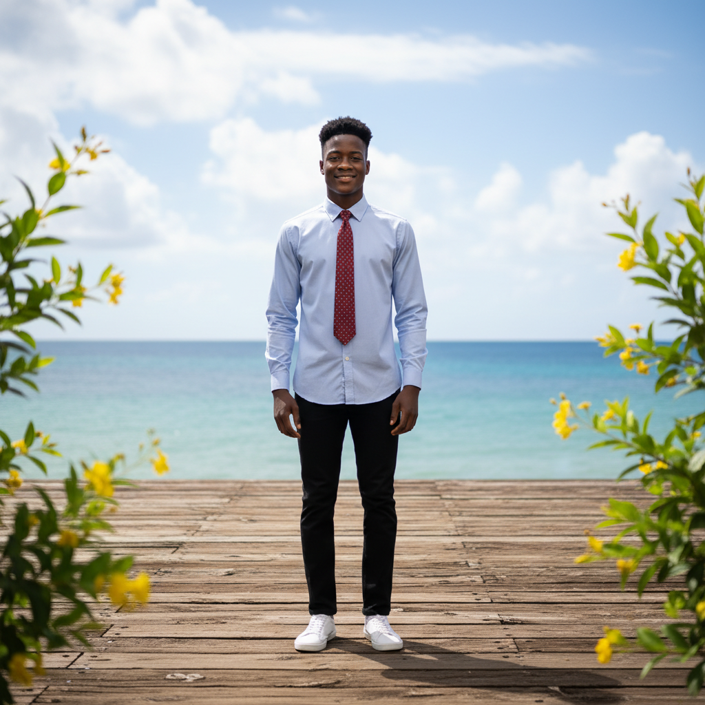 Chemise Slim Fit bleu glacier pliée, prête à être expédiée