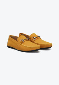 Gianni & Armando Mocassins cuir Jaune 1033