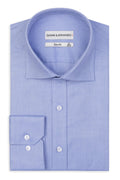 Slim Fit Original Business Hemd in Hellblau unifarben Oxford-Gewebe aus 100 % Baumwolle.