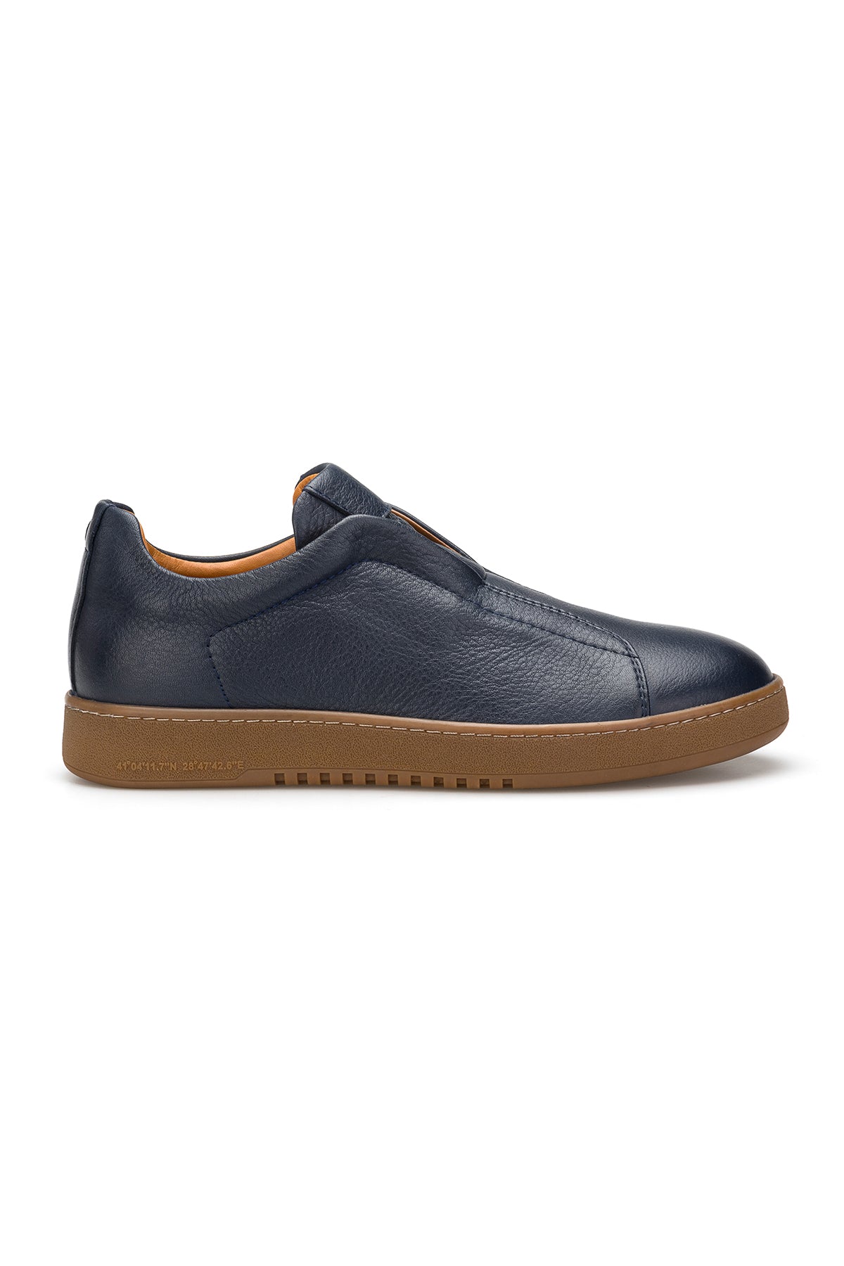 Navy Blue Weich Leder 080-1