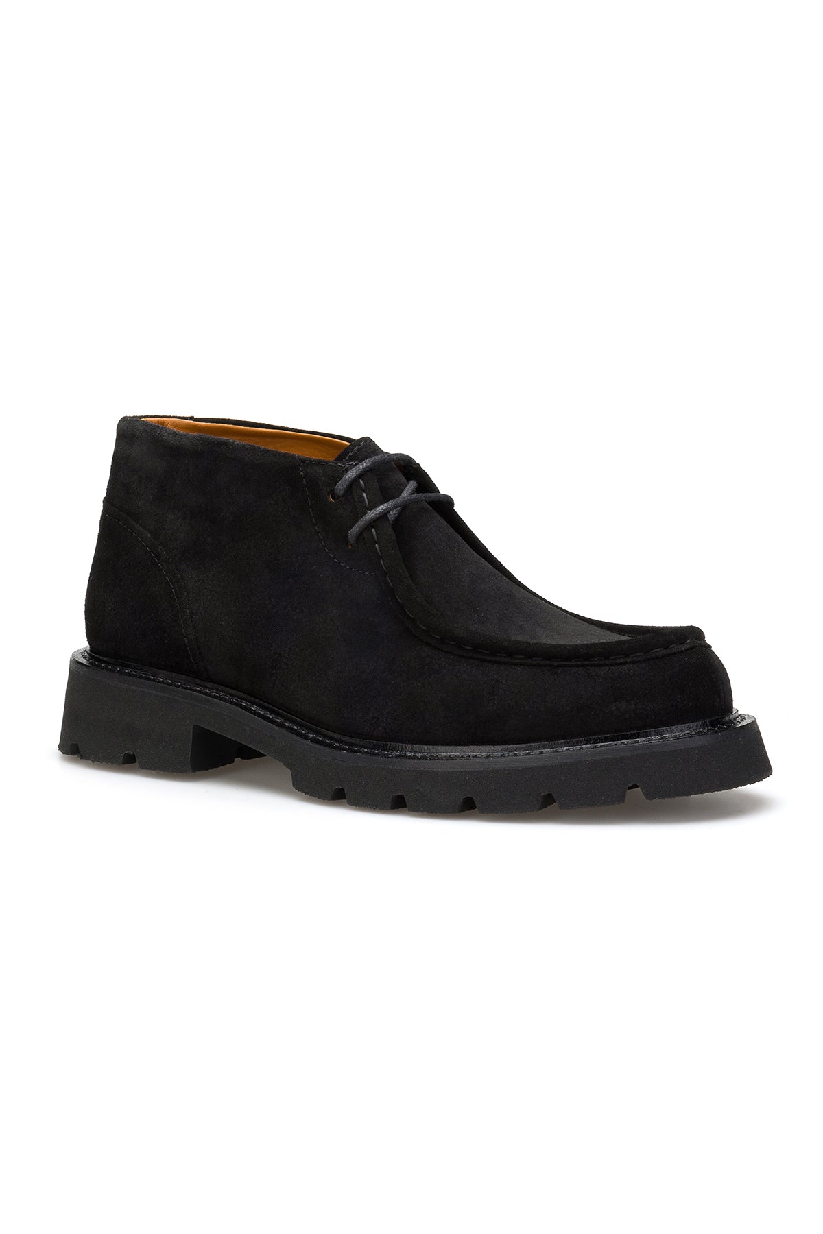Halbschuhe Wild Leder Schwarz 77692-42