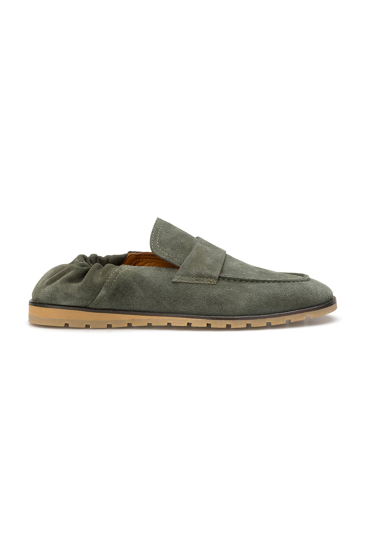Loafer Wild Leder Olive Grün 77031-42