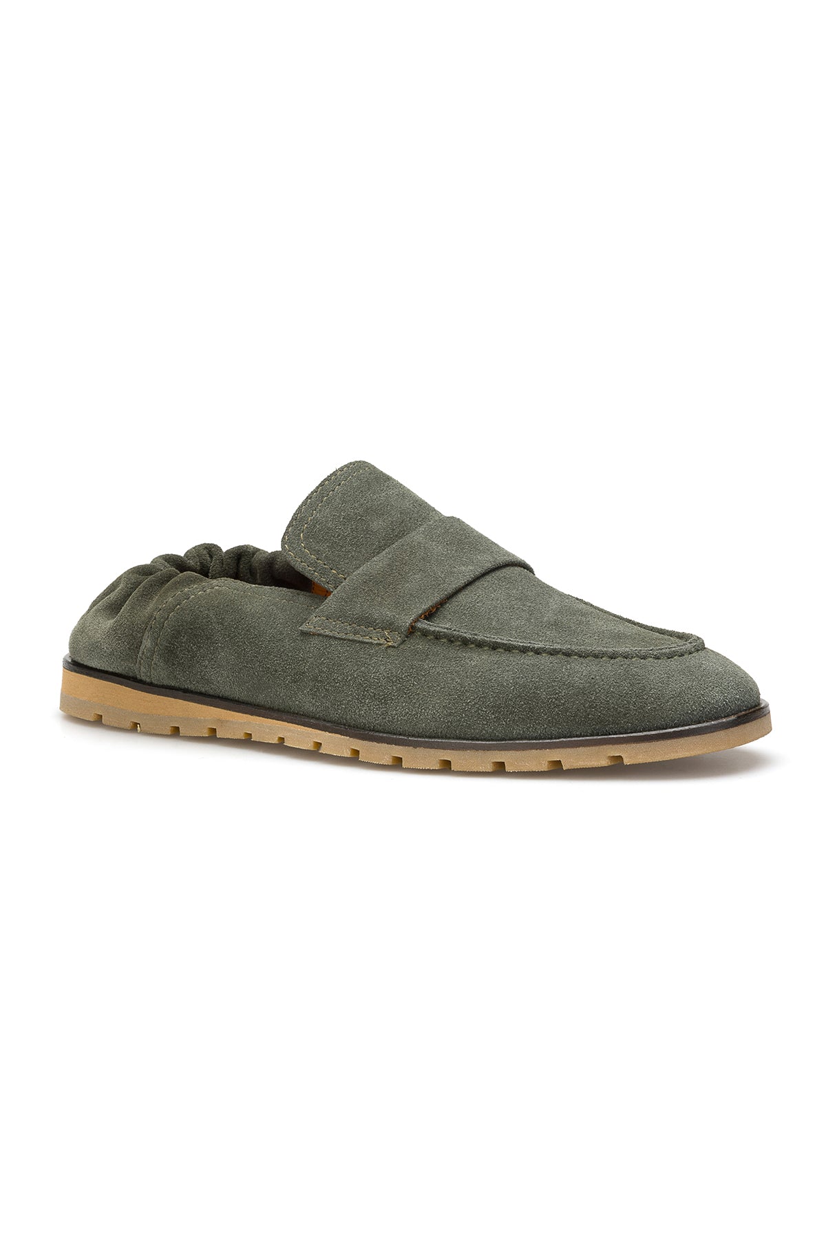 Loafer Wild Leder Olive Grün 77031-42