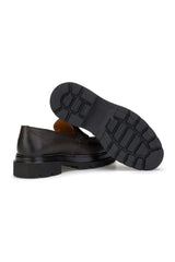 Rückansicht mit Schlüpferverschluss der handgefertigten Casual Schuhe