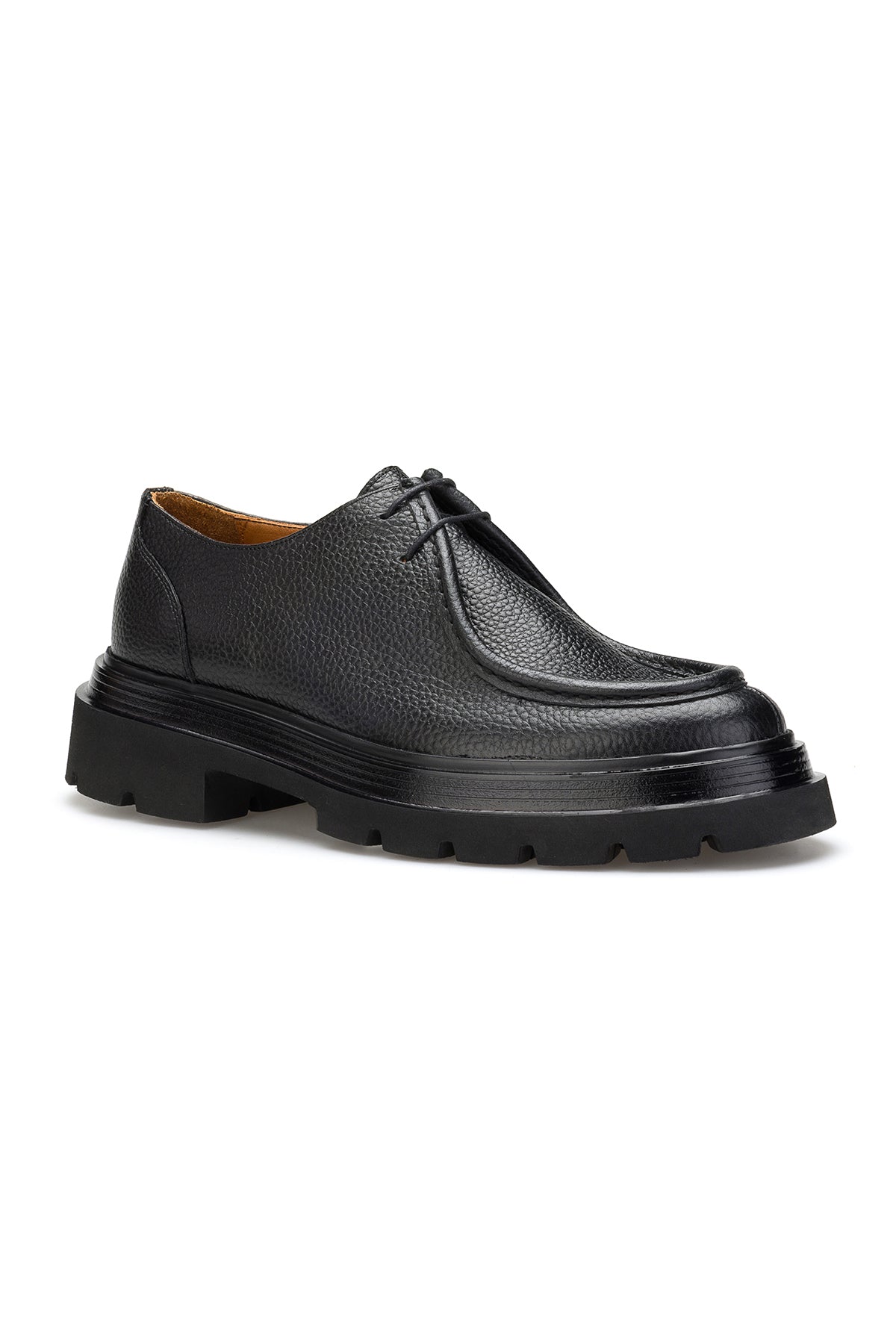 Halbschuhe Floter Leder Schwarz 3094-41