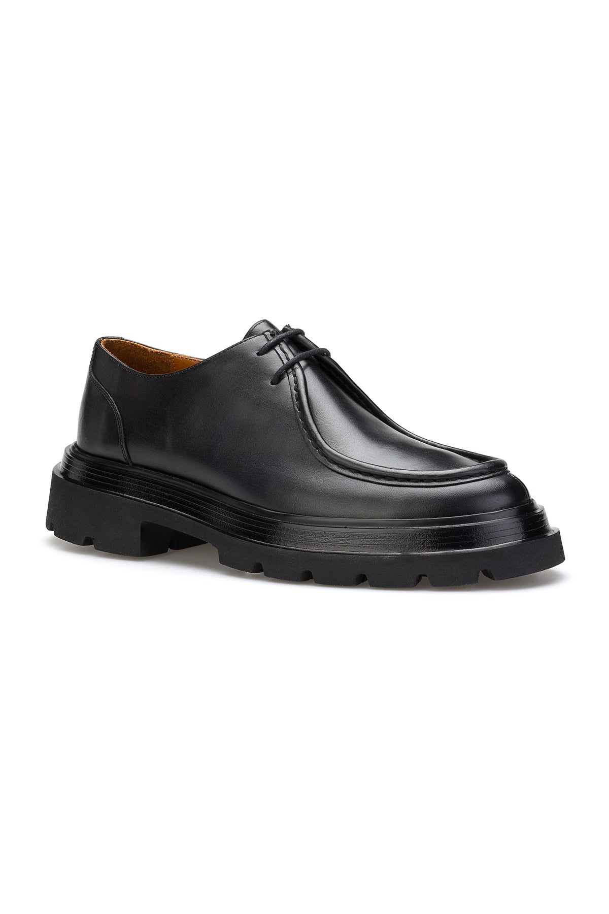 Halbschuhe Weichleder Schwarz  3094-1