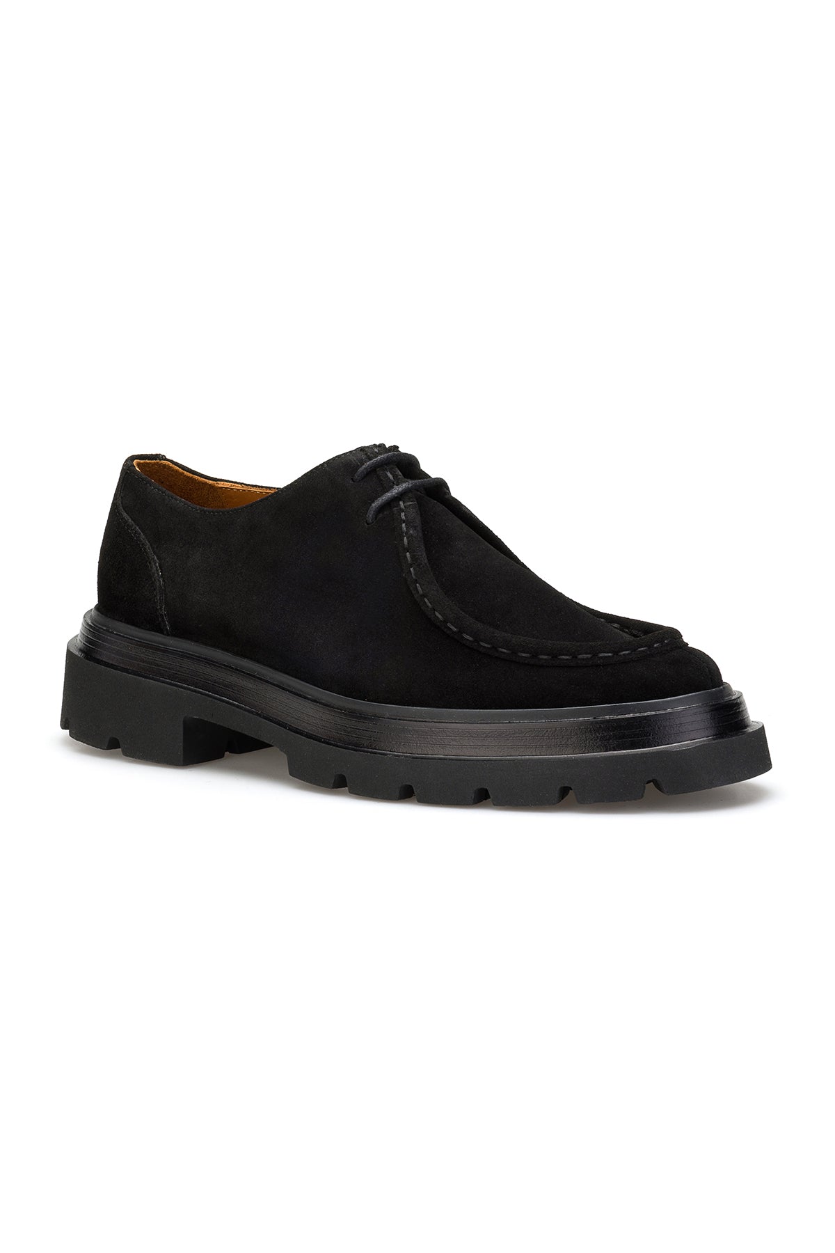 Halbschuhe Schwarz Wildleder  3094-1