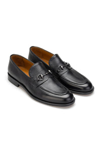 Gianni and Armando Loafer mit Metal-Garnitur Schwarz