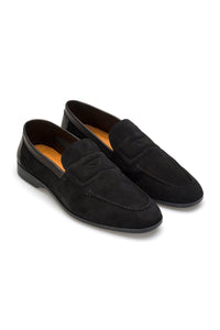 Gianni and Armando Loafer Wild Leder Schwarz