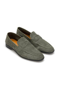 Gianni and Armando Loafer Wild Leder Olive Grün