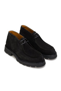 Gianni and Armando Schnürboots  Wildleder Schwarz
