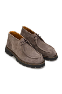Gianni and Armando Schnürboots  Wildleder Nerzfarbe