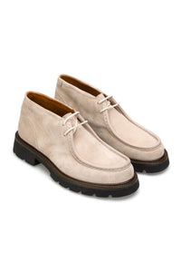 Gianni and Armando Schnürboots Wildleder Beige