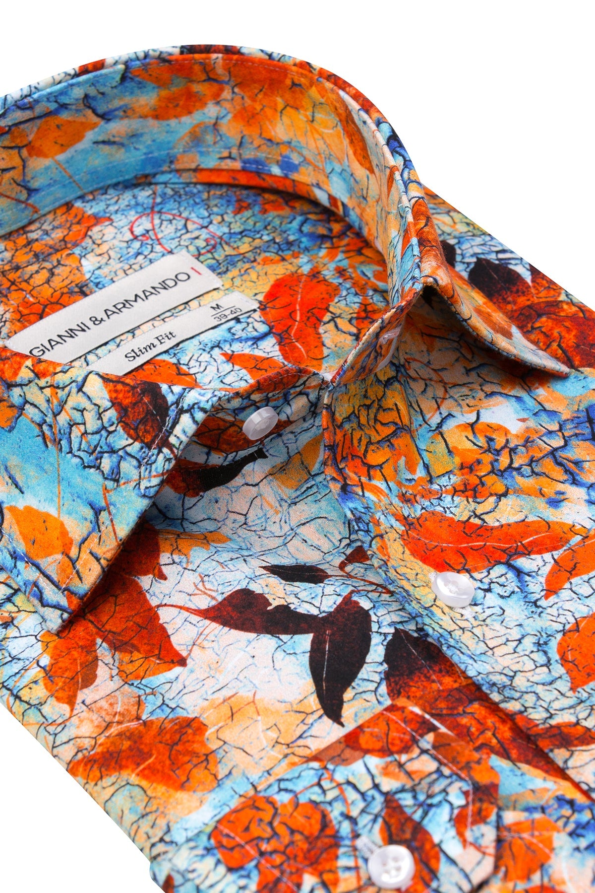 Hemd in Multicolor, seitliche Ansicht mit eleganter Passform und feinem Muster.