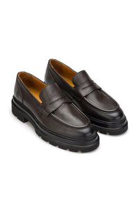 Gianni and Armando Casual Schuhe Weich Flotter Leder Braun