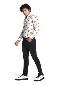 Jean Homme Slim-Fit Anthracite.