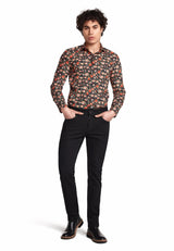 Regular Men Jeans Black.