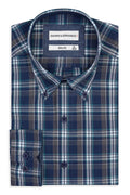 Slim Fit Original Button-Down Karohemden 100 % Baumwolle.