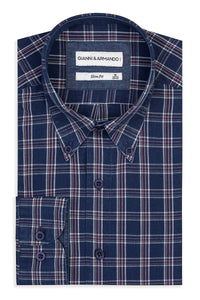 Slim Fit Original Karohemden  100 % Baumwolle.