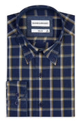 Slim Fit Original Button-Down Karohemden 100 % Baumwolle.