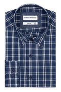 Slim Fit Original Button-Down Karohemden 100 % Baumwolle.