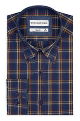 Slim Fit Original Button-Down Karohemden  100 % Baumwolle.
