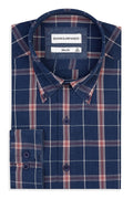 Slim Fit Original Button-Down Karohemden  100 % Baumwolle.