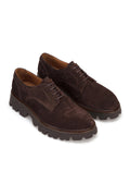 Herren Schuhe aus echtem Wildleder – Braun Casual Schuhe