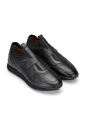 Gianni and Armando Soft weich Leder Sneakers Schwarz Artikel 010-3