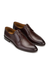 Gianni and Armando Herren Lederschuhe mit Schnürung Braun