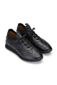 Gianni and Armando Sneakers Schwarz  Soft weich Leder Artikel 010-4