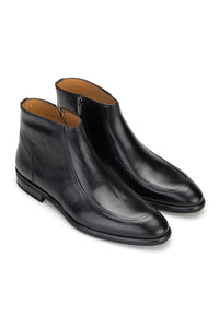 Gianni and Armando Business Lederstiefel Schwarz