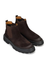 Gianni and Armando Leder Stiefel Wildleder Braun