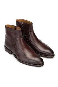 Gianni and Armando Business Lederstiefel Braun