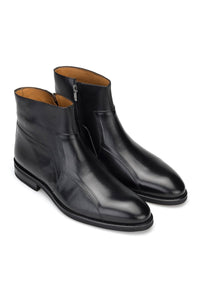 Gianni and Armando  Lederstiefel Schwarz