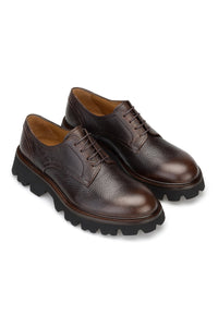 Gianni and Armando Casual Schuhe Flotter Leder Antikbraun