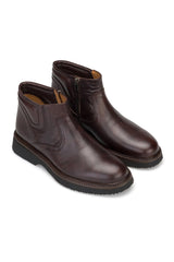 Gianni and Armando Lederstiefel Braun