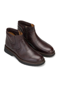 Gianni and Armando Lederstiefel Braun