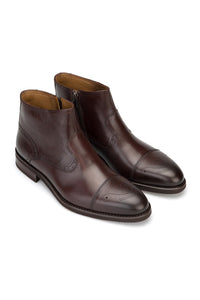 Gianni and Armando Lederstiefel Braun