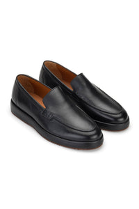Gianni and Armando Business-Schuhe Schlüpfer Schwarz