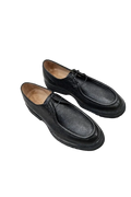 Gianni and Armando chaussures décontractées cuir souple noir