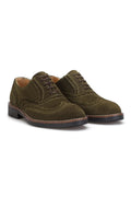 Oxfort Schuhe Dunkel Khaki - Gianni & Armando