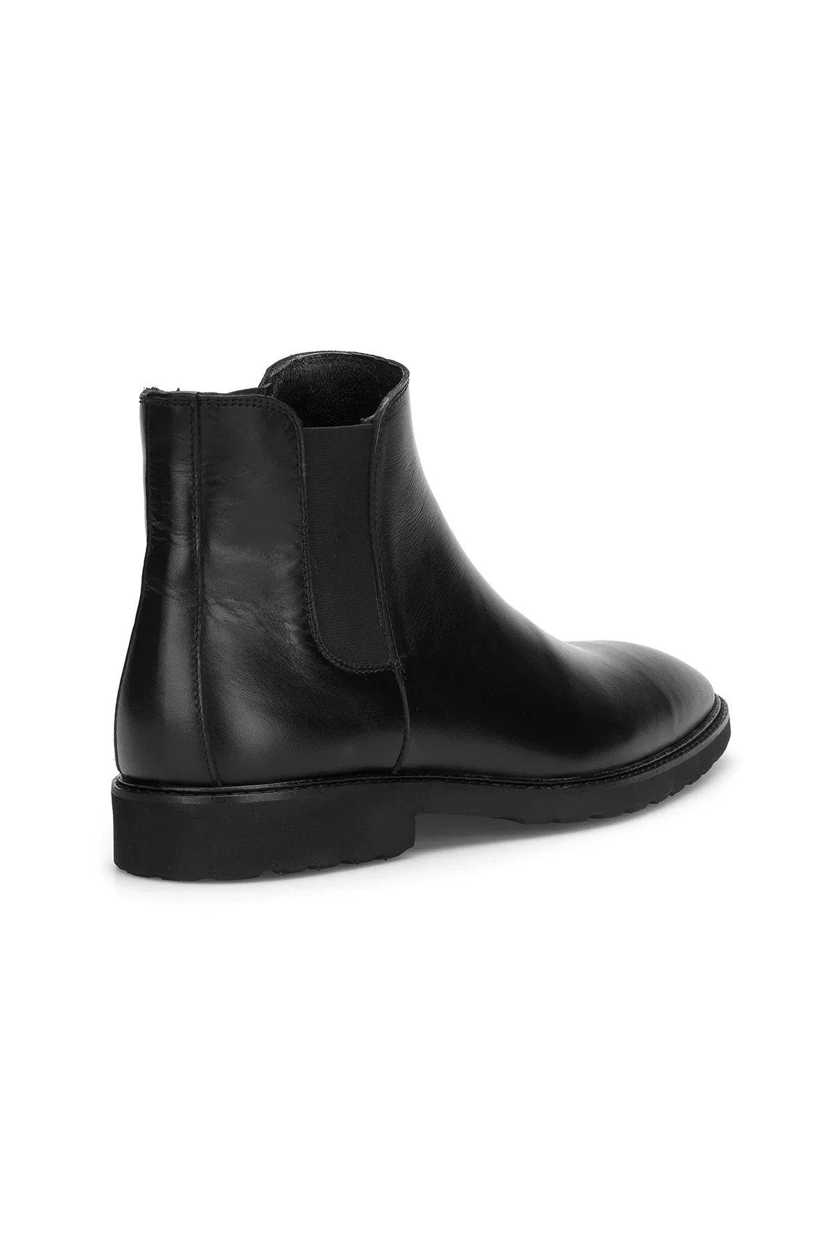 Vorderansicht der Stiefel mit offenem Schlupfverschluss