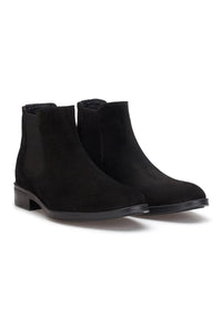 Wildleder Chelsea Boots Schwarz - Gianni & Armando